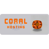 Coral - 3GB Hosting - Monthly