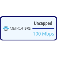 Metro Fibre 100/100Mbps Uncapped